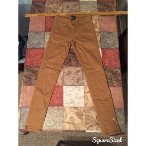 HM Dark Khaki Skinny Jeans